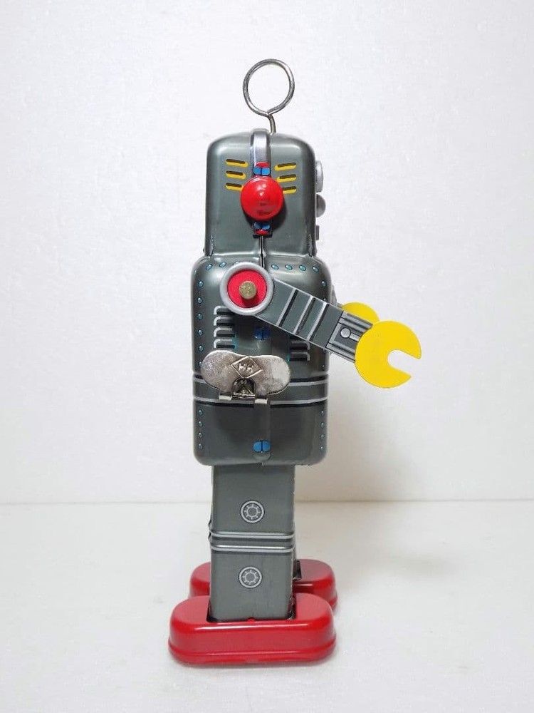 ✨️HAHA Toy Tin Spring SPACE MAN working item