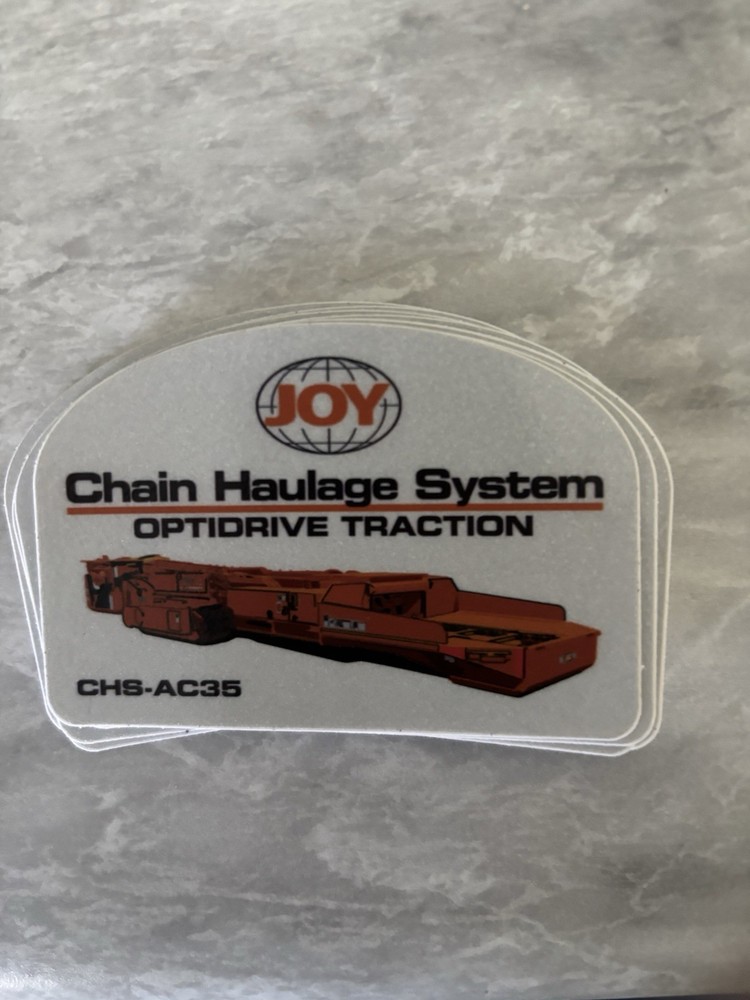 Joy Coal Mining stickers Nice