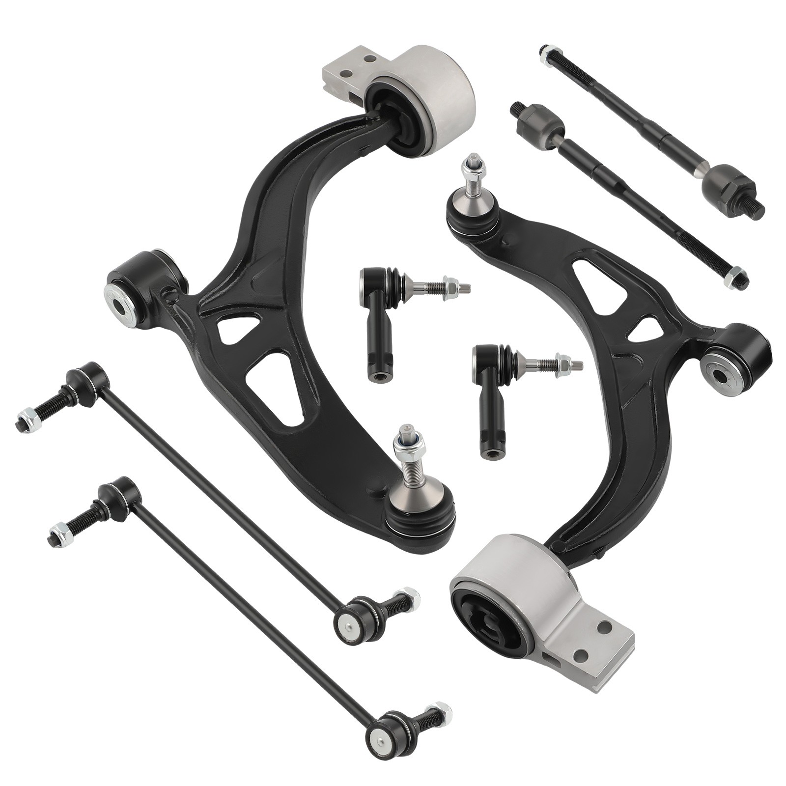 8x Front Lower Control Arms w/ Ball Joints For 2011-2015 2016 2017 Ford Explorer