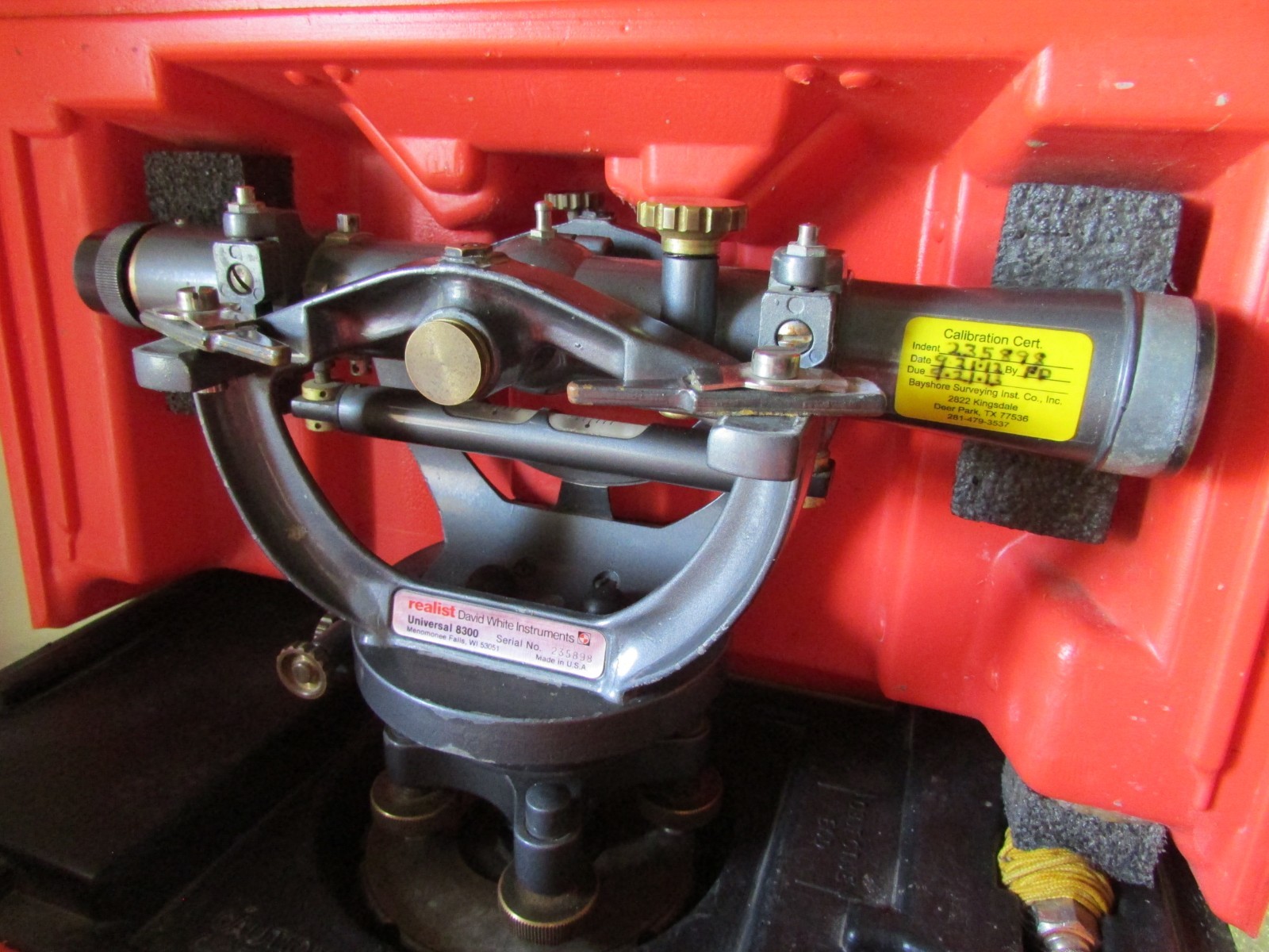 David White Instruments Transit Universal 8300 Realist