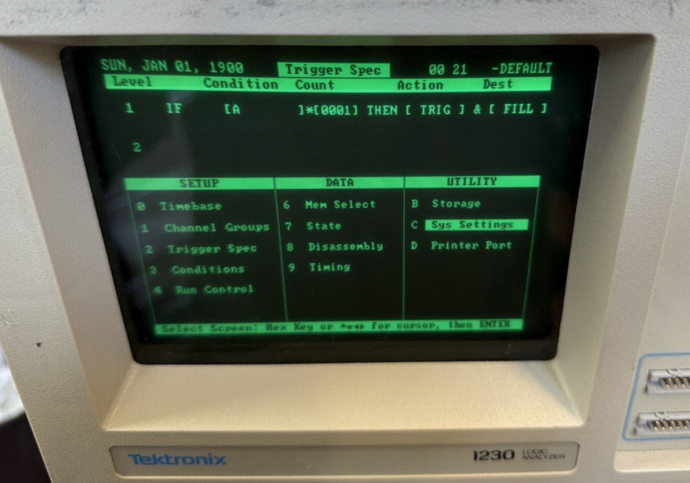 Tektronix 1230 Logic Analyzer 24-Channel Portable