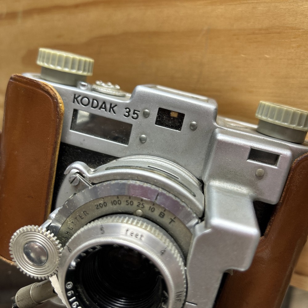 Vintage Kodak 35 Untested With Flash And Bulbs