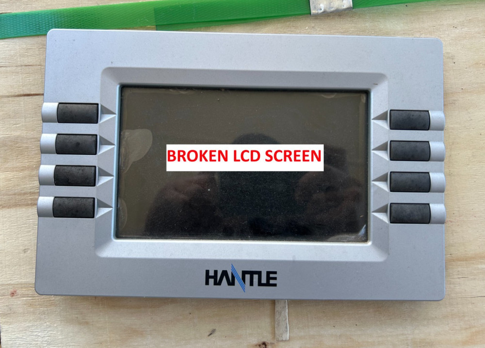Hantle 1700W ATM Bezel w/ *BROKEN* LCD Screen Bracket and Function Keys Assembly