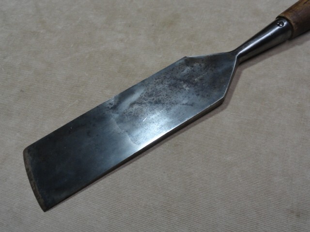 3 1/2" Slick Ohio Tool Co Timber Frame Heavy Framing Socket Mortise Chisel NICE