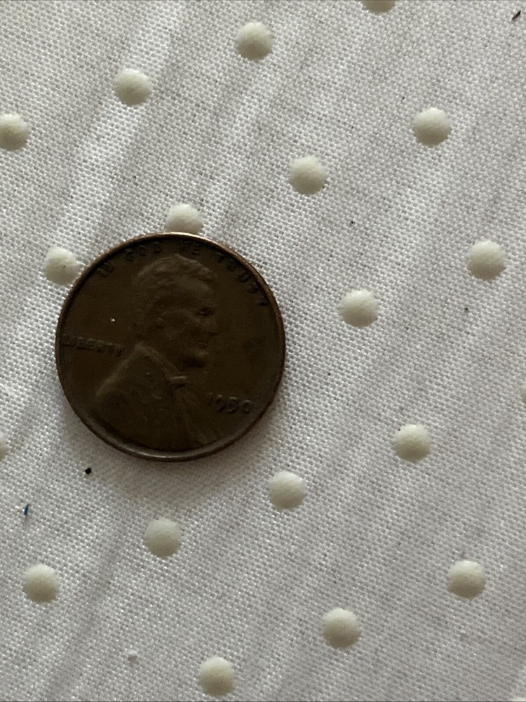 The Original 1950 Error O Mint Mark Wheat Back Penny