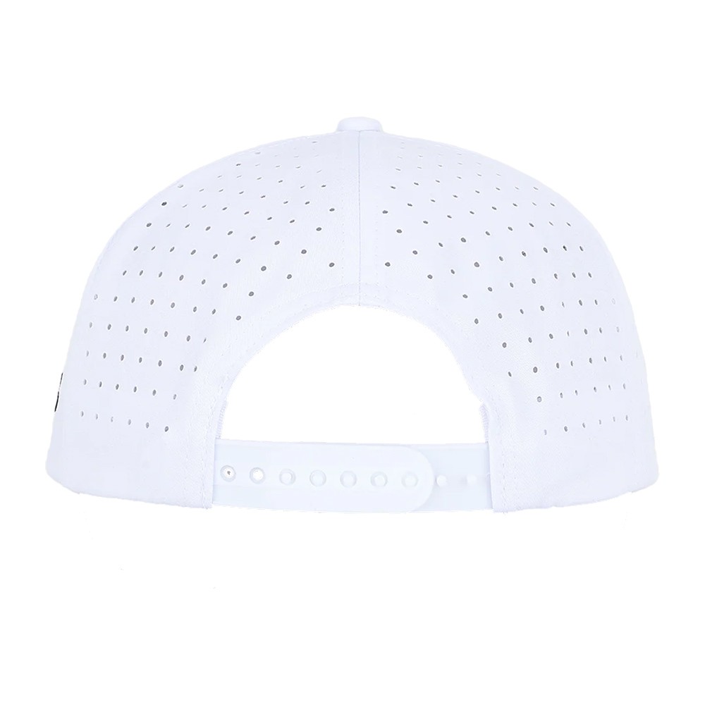 NEW Waggle 19th Hole Snapback Hat Cap - White