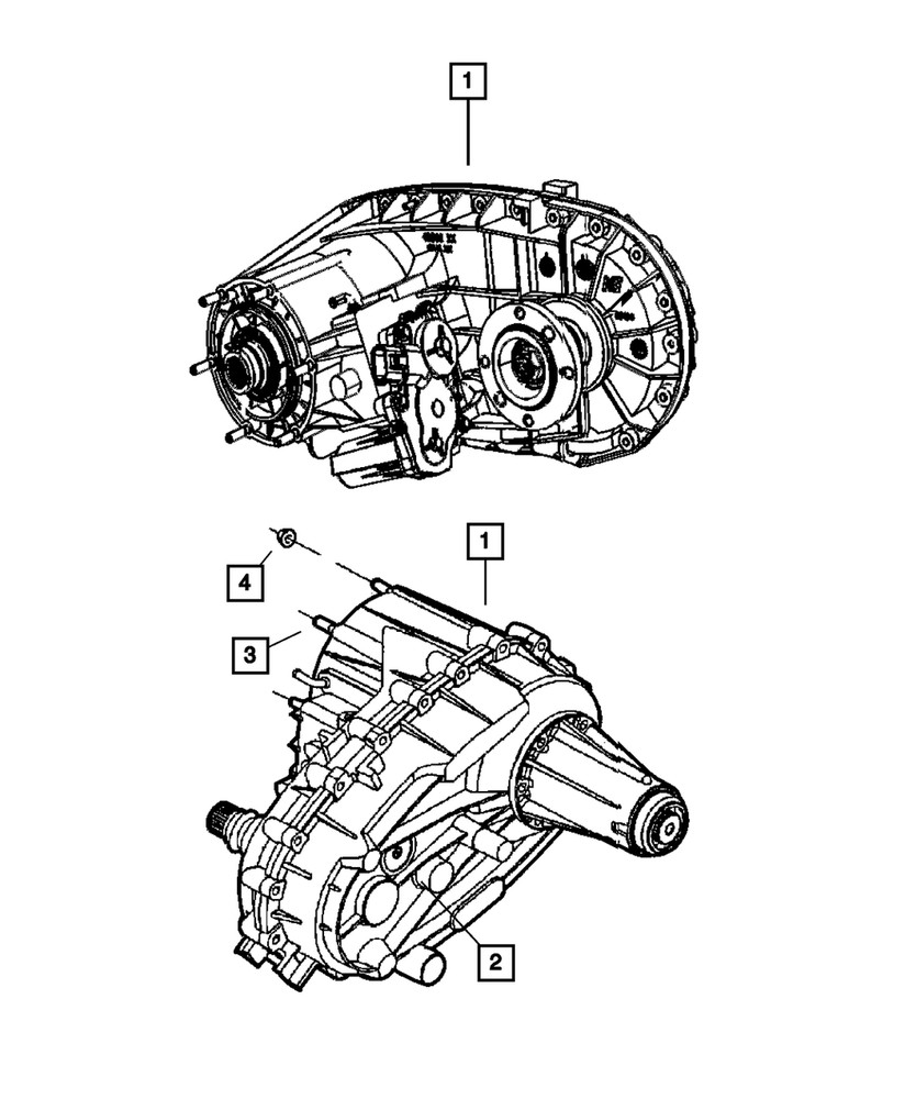 Genuine Mopar Stud Mounting 5086570AA