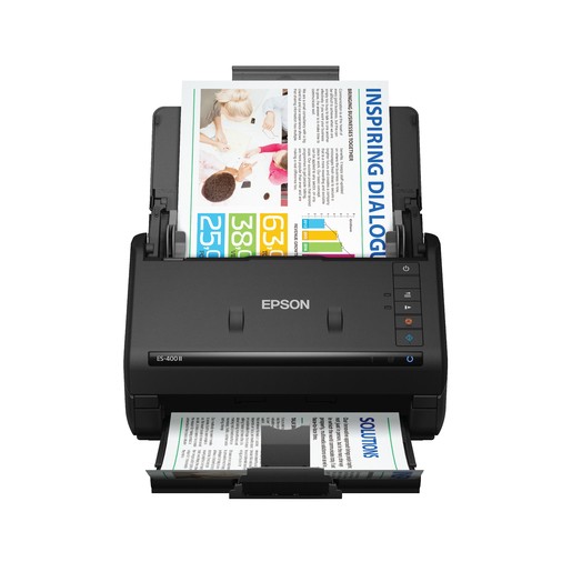 Epson WorkForce ES-400 II Duplex Scanner - Certified Refurbished