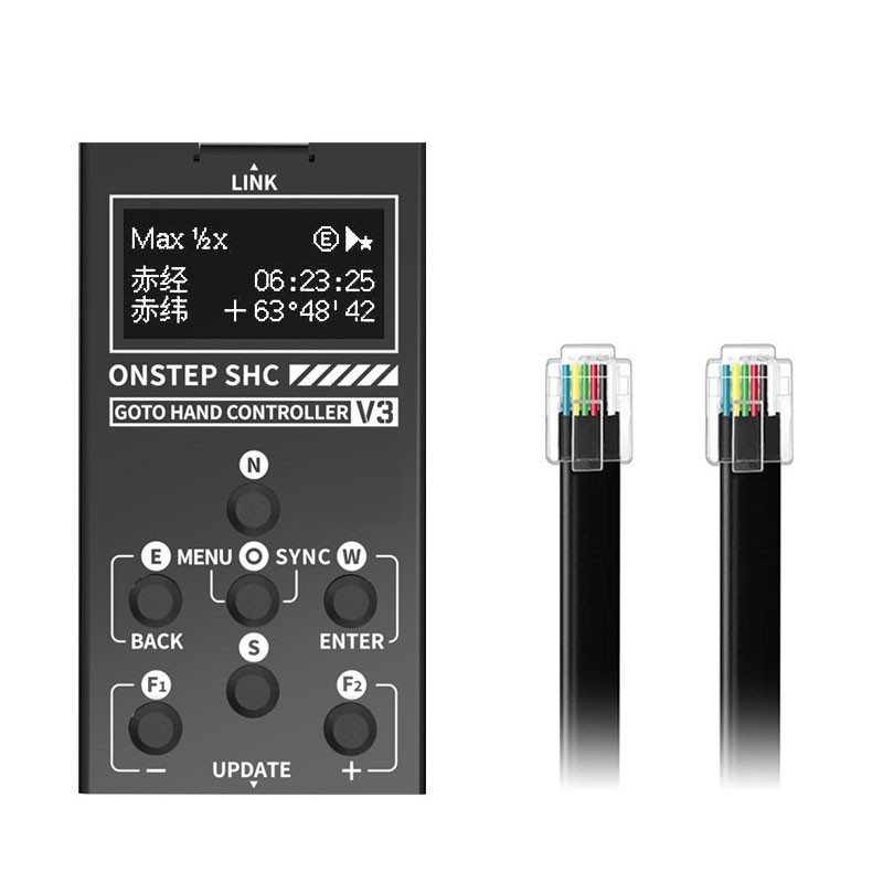 LED Version ONSTEP SHC GOTO Hand Controller V3 1.3" OLED for Telescope