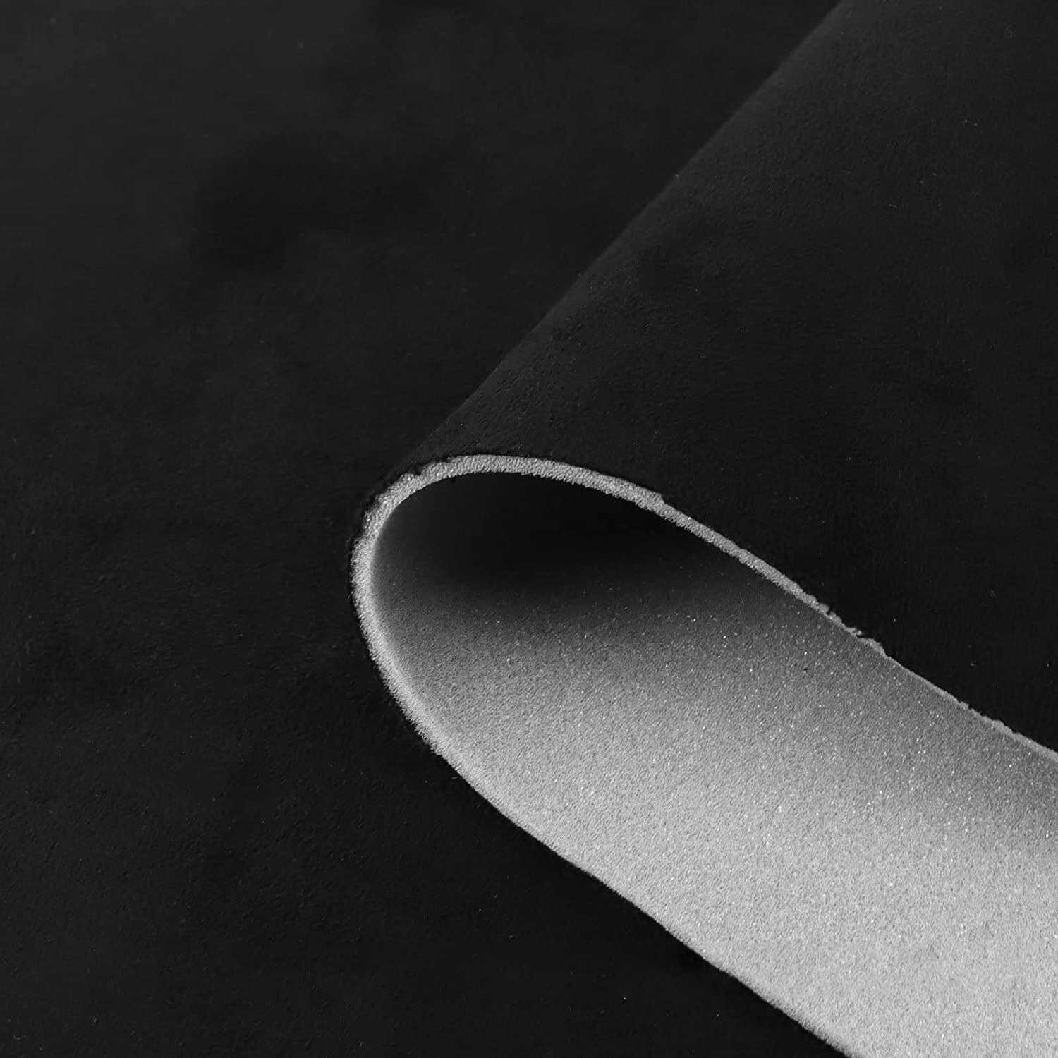 80"x60" Black Headliner Fabric Suede Pickup truck ceiling Liner Sag Upholstery