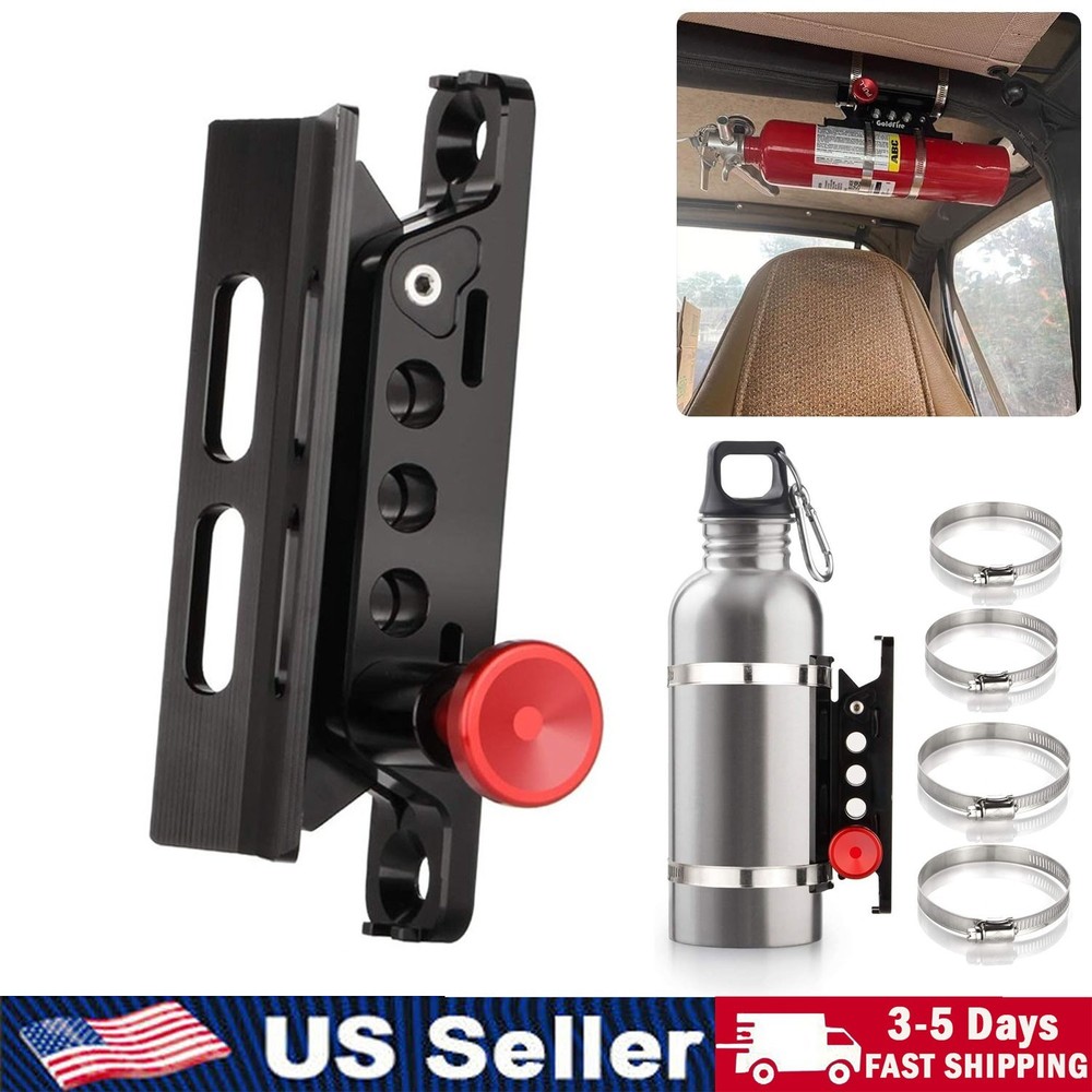 Quick Release Fire Extinguisher Mount Car Bracket Adjustable Holder For Jeep