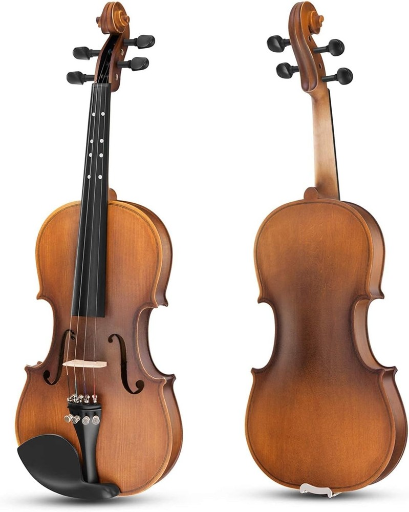 EVA-3 1/2 Size Beginner Violin Set with Matte Finish & Complete Accessories