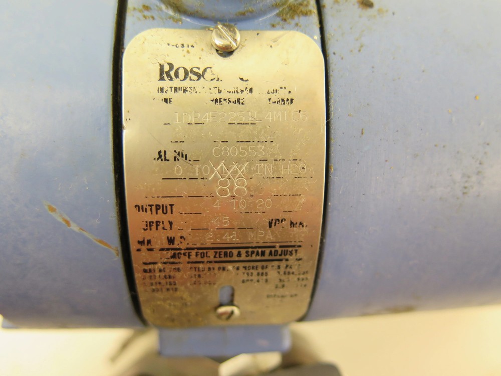 Rosemount C115 1DP4E22S1L4M1C6 Transmitter & Sensor