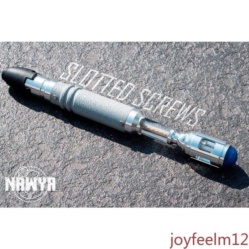 Doctor Who 10th Doctor Prop Metal Version Sonic Screwdriver Push-Pull Extendable
