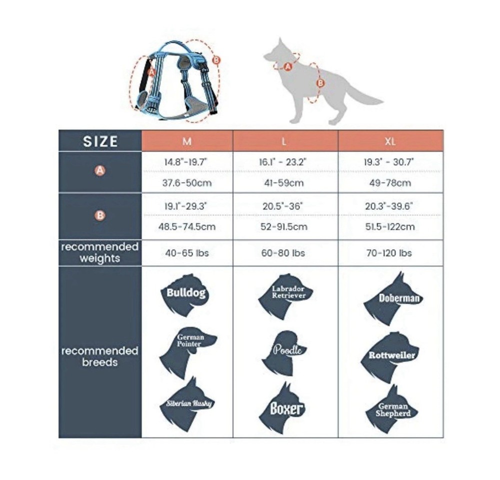 Pawtrender No Pull Dog Harness (Pink) (X Large)