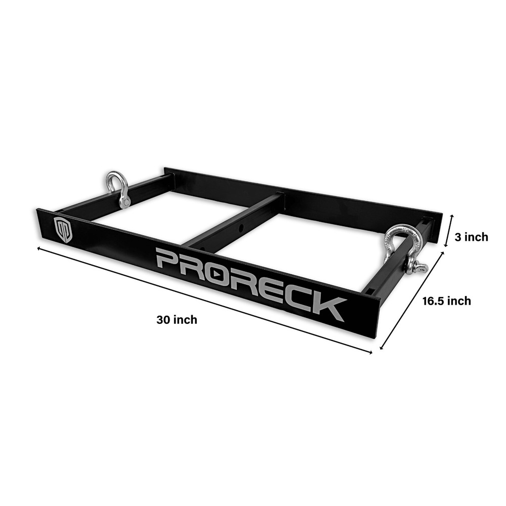PRORECK Dual 8'' Powered Array Speakers Full Range 4000W P.M.P.O with Fly Frame