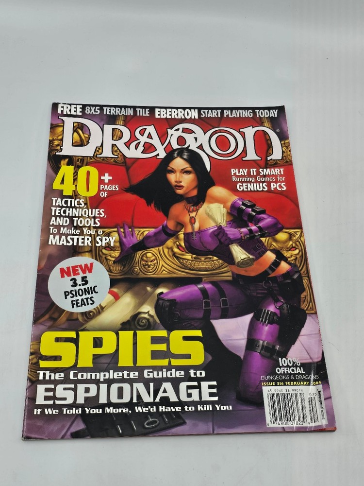 Dragon Magazine Issue 316 February 2004 3.5 Edition Eberron