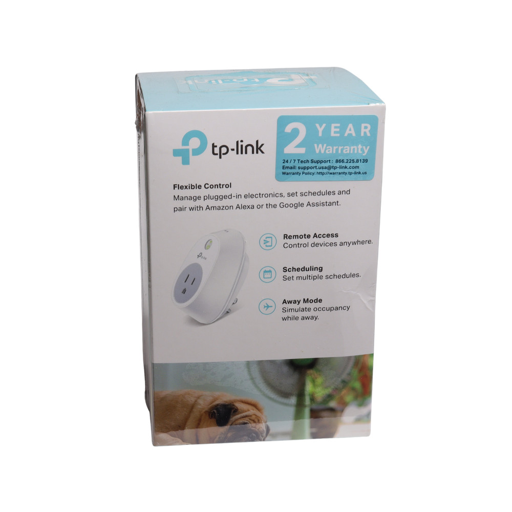 TP-Link HS100 Wi-Fi Smart Plug Works With Amazon -Alexa- Google Assistant
