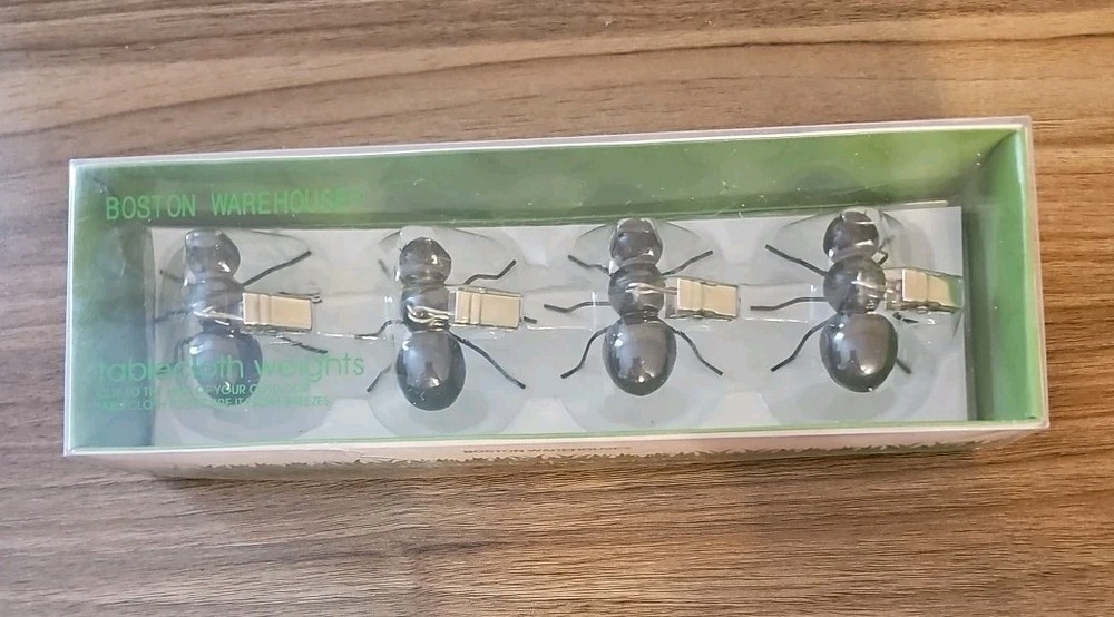 Boston Warehouse Tablecloth Weights 4pk