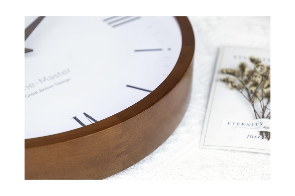Roman Numeral Wall Clock – Quality Handmade Clock with Classic and Timeles