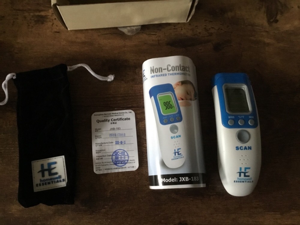 Honeywell essentials no-touch digital thermometer