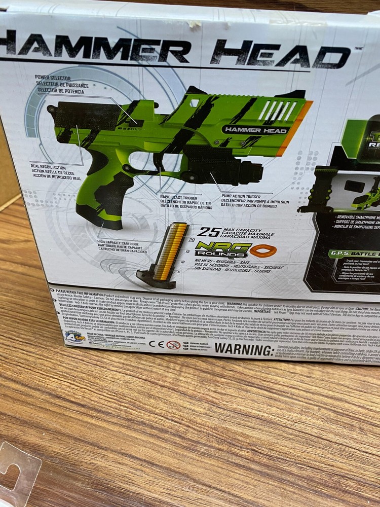 TEK Recon Hammer Head Advanced Battle Systems GPS Teams Includes 25 Rounds