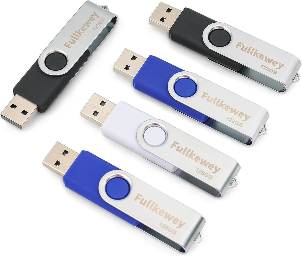 Stylish Blue USB 2.0 Flash Drive - Effortless Data Management and Storage