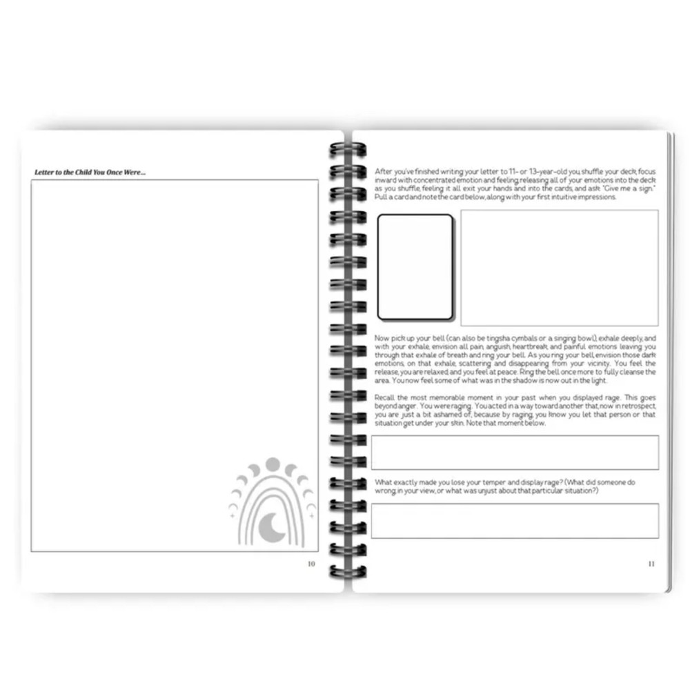 Tarot Shadow Work Book | Shadow Work | Tarot Journal | Witchy Notebook