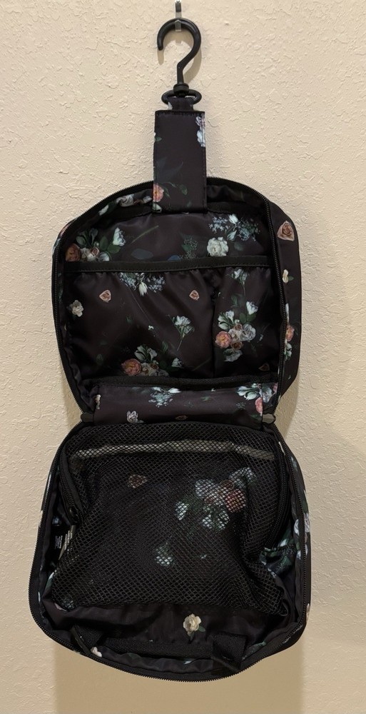 STATE Bensen Toiletry Kit Black/Floral