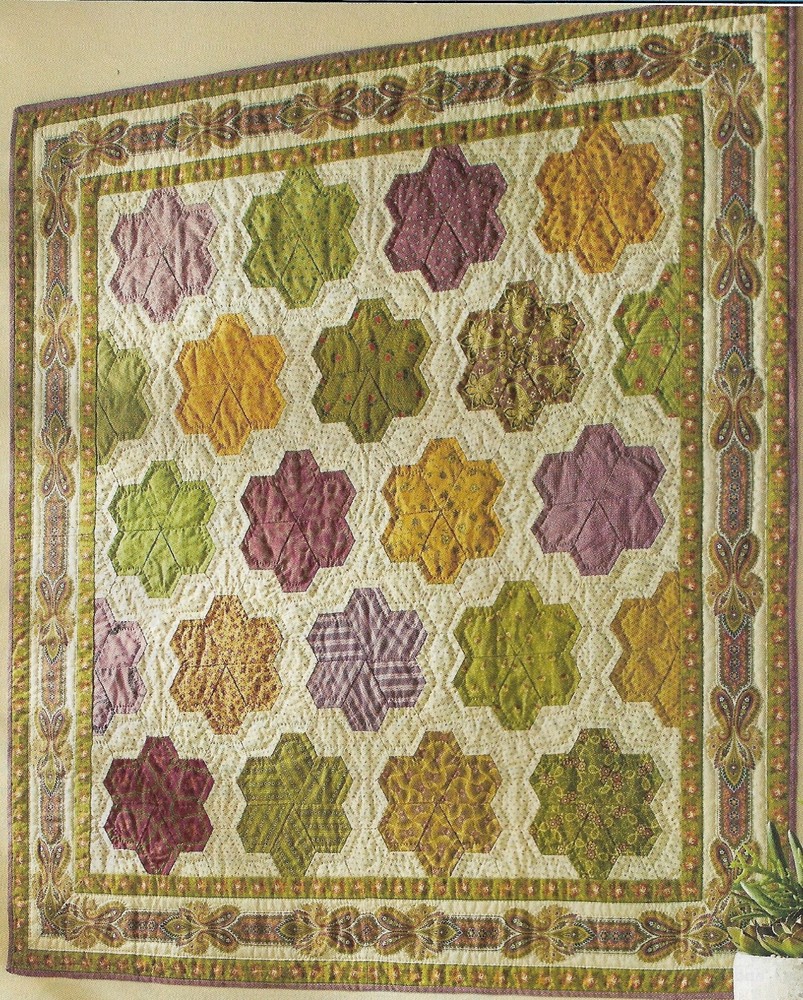 Jewel Box Wall Quilt quilting pattern instructions