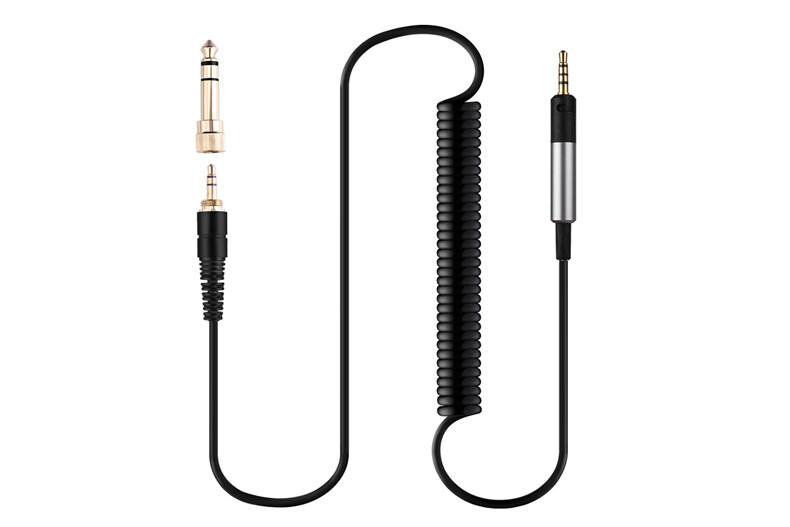 Coiled Spring Audio Cable For Ultrasone Signature DJ & Performance Master