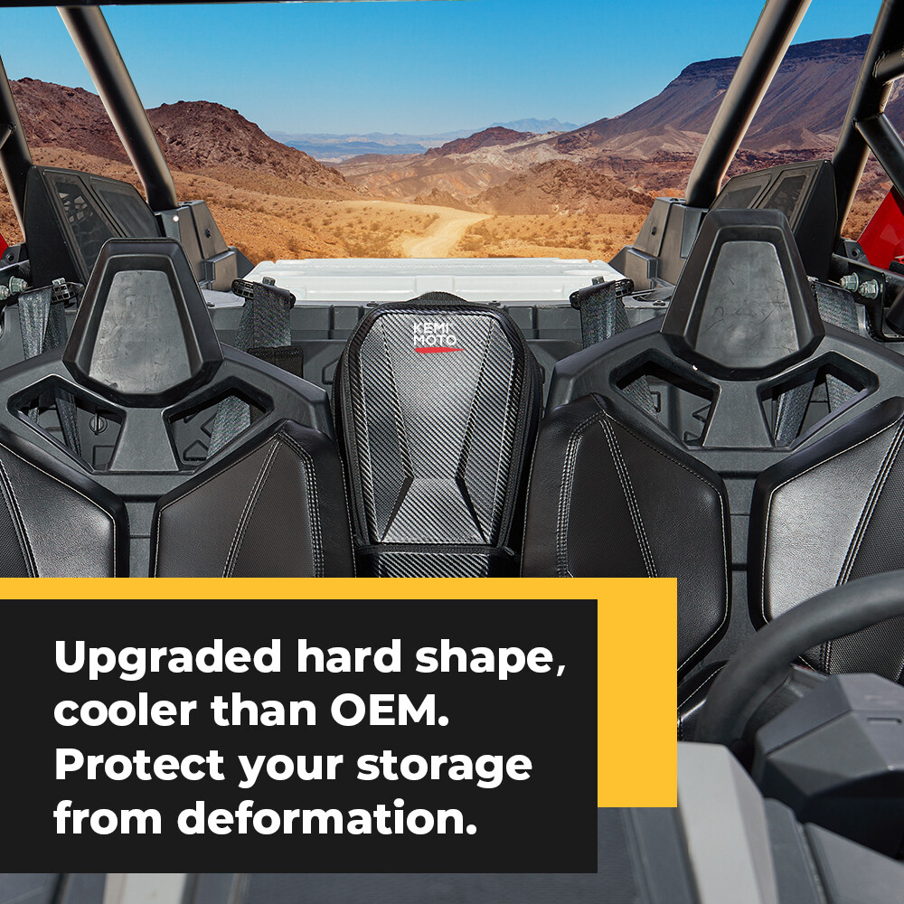 UTV Center Console Seat Storage Bag for Can Am Maverick X3 Max Turbo 2017-2024