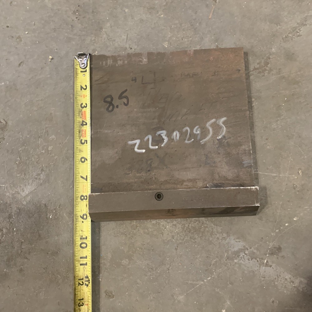8.5” V Punch For Press Brake Tooling Used Die