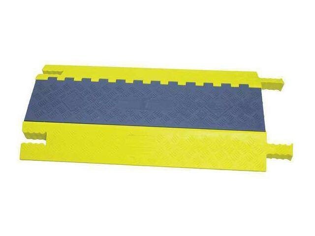 Cable Protector,Hinged,3 Channels,3 ft. POWER FIRST 32RX19
