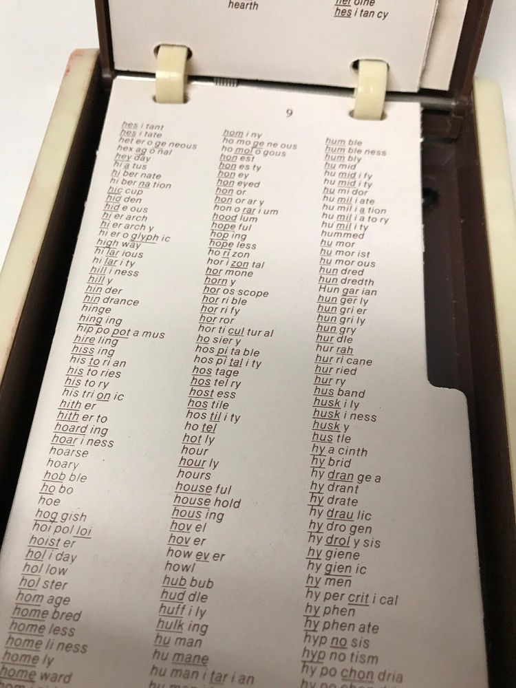 Speedy Speller - Vintage. Works.