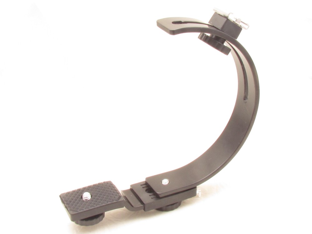 C-Shape Flash LED Video Bracket Flashlight Camera Holder Mount Flash DSLR SLR DV