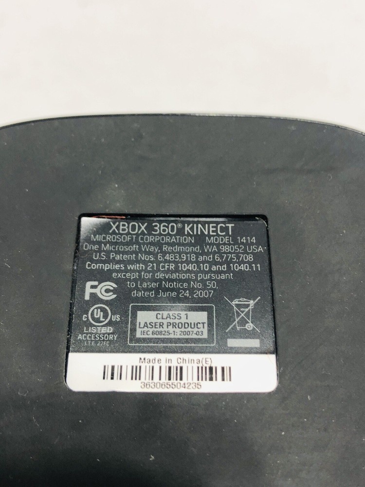 Xbox 360 Kinect Sensor Used Model 1414