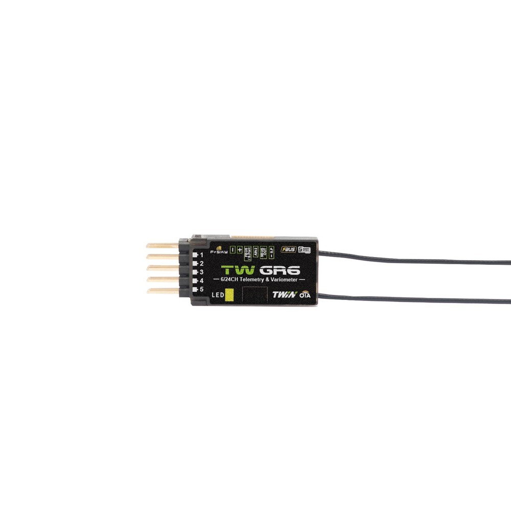 FrSky DUAL 2.4GHz TW GR6 receiver