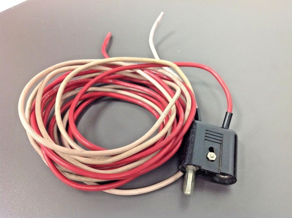 Vintage EF Johnson Power Cord, UNTESTED