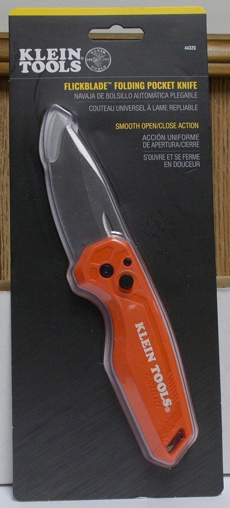 Klein Tools 44320 Flickblade Folding Pocket Knife