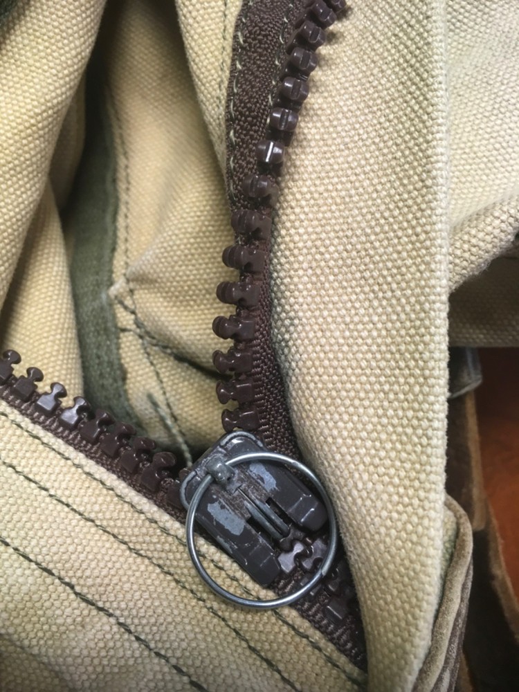 Duluth Pack Canvas Backpack Leather Straps USA Vintage