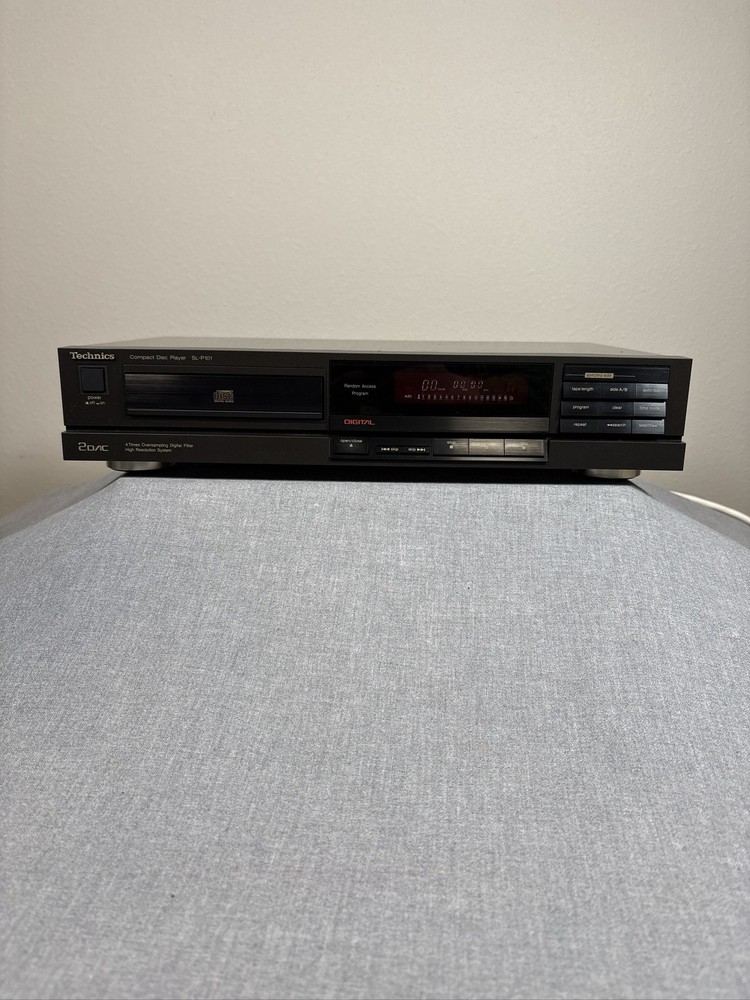 Technics SL-P101 CD Player 2DAC 4x Oversampling-Tray Doesn’t Eject
