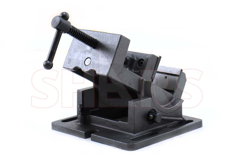 SHARS 3-1/4 PRECISION DRILL PRESS TILTING TILT VISE HORZ VERT NEW #