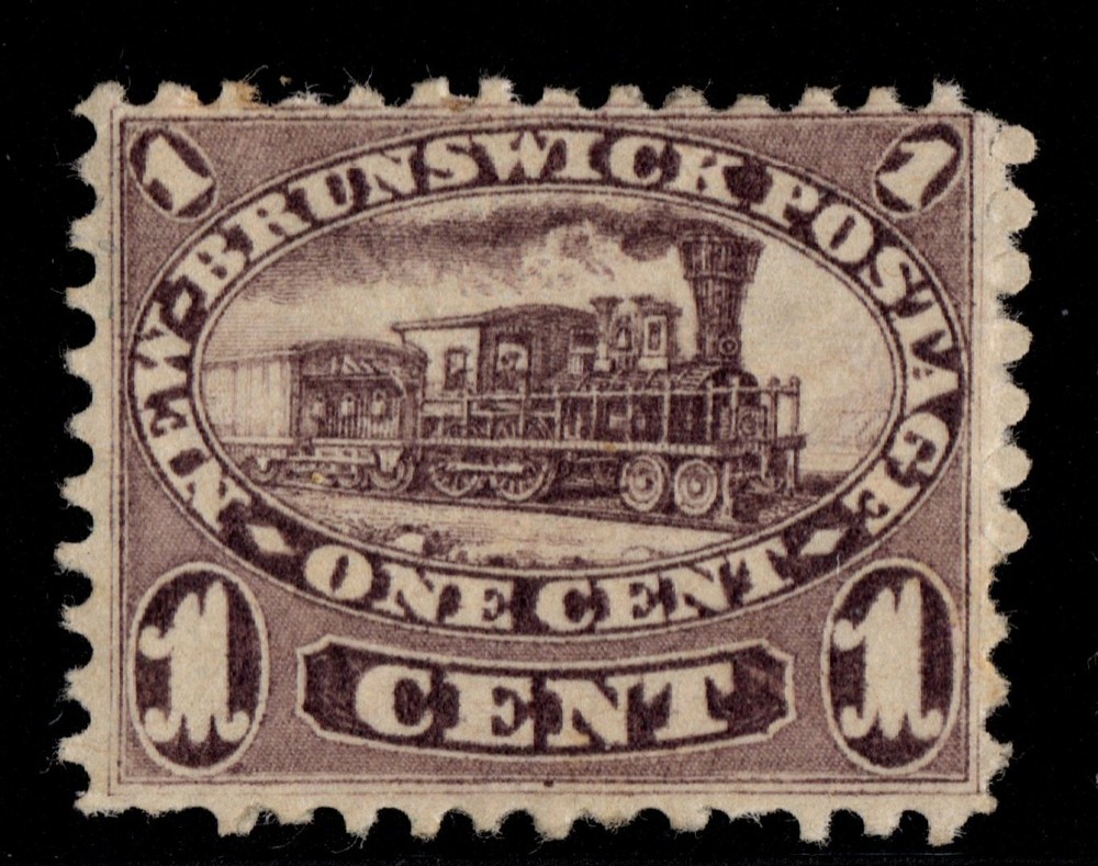 #6a New-Brunswick Canada mint  well centered