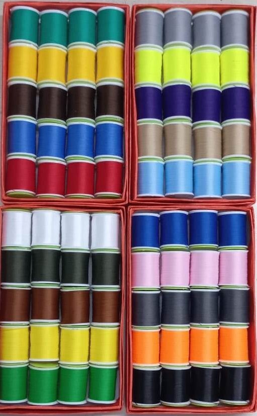 Fly Tying Thread 150 Dernier 80 Spools (4 Spools each in 20 colors) Fly Tying
