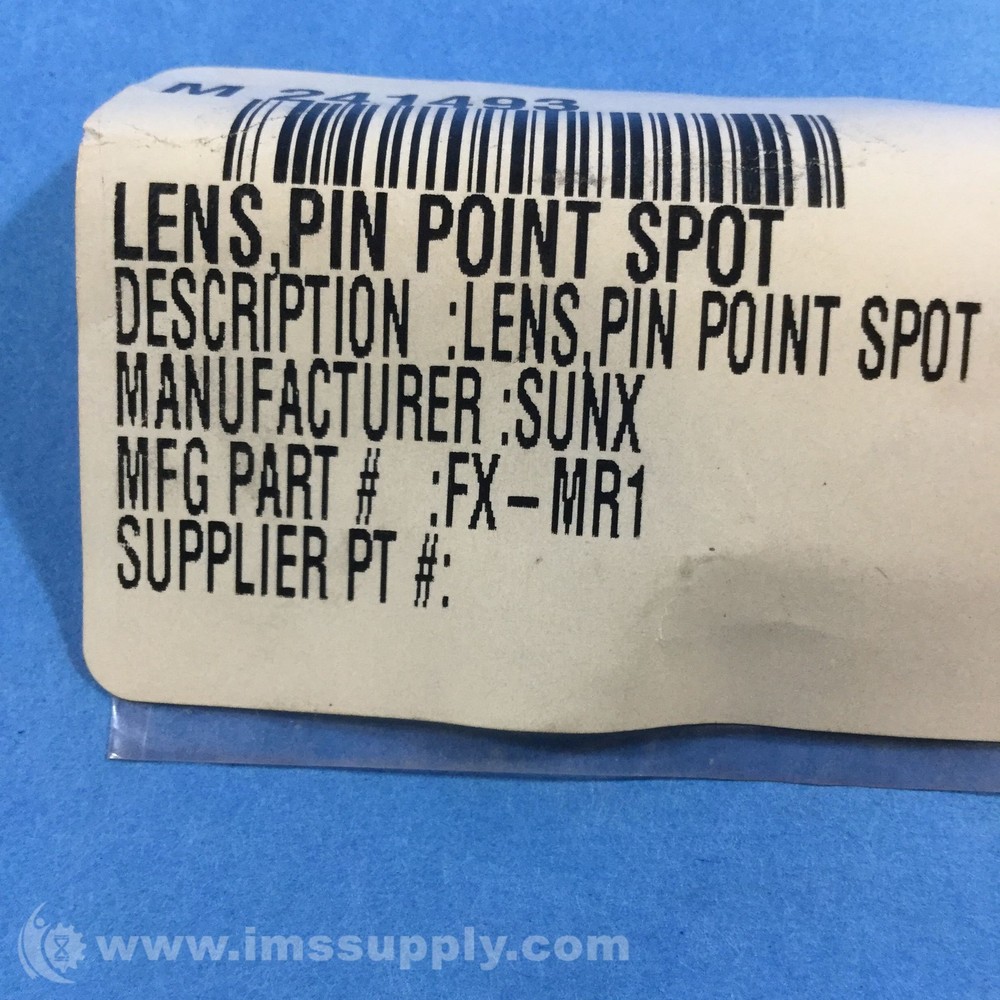 SUNX FX-MR1 Lens FNIP