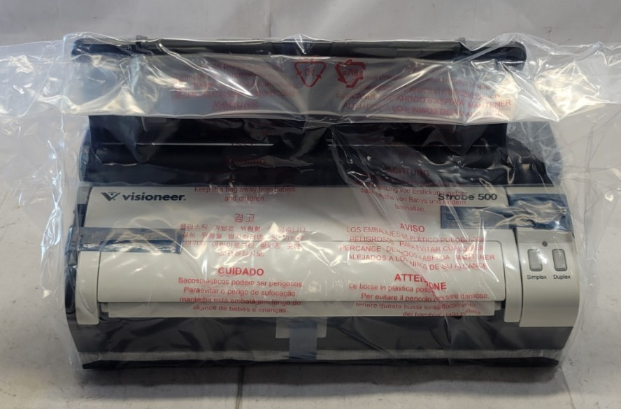 NEW - Visioneer Strobe 500 Mobile Duplex Color Scanner - OPEN BOX