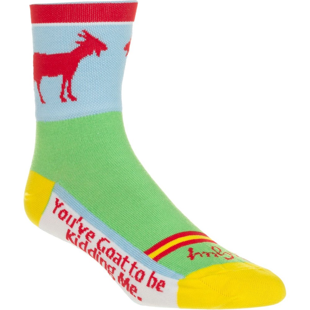 SockGuy Goat Double Over 4in Sock