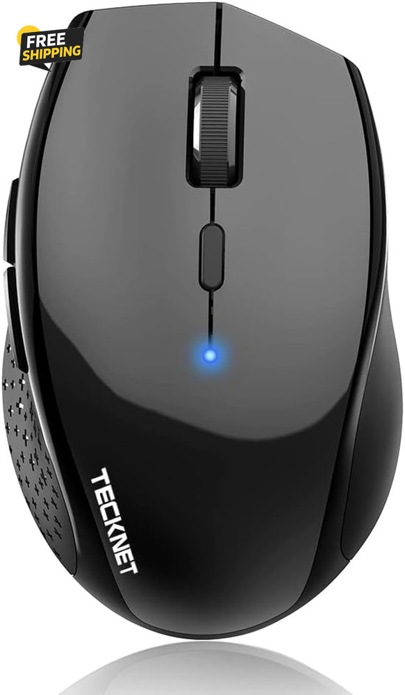 Bluetooth Mouse, 4800 DPI Wireless Mouse, 2-Year Battery 6 Adjustable DPI