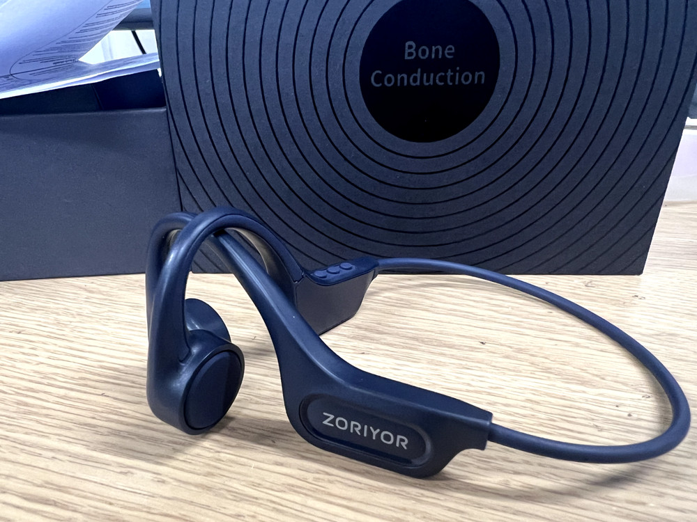 K1 Bone Conduction Bluetooth Headphones – Open-Ear Design, Comfortable & Safe